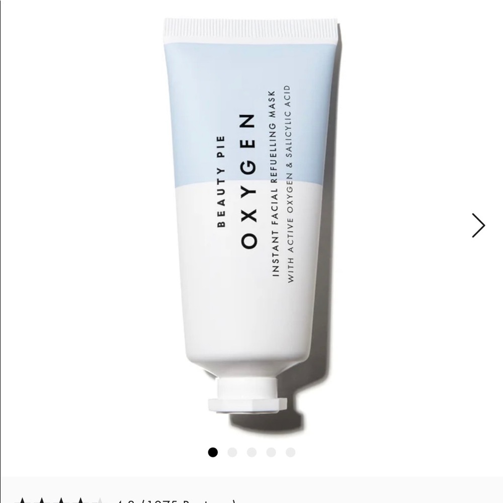 Beauty Pie Oxygen Instant Facial Refueling Mask